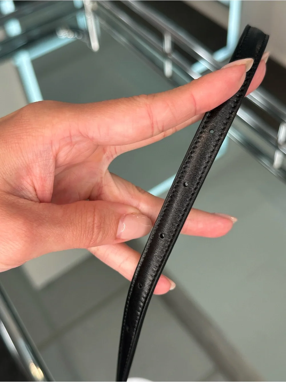 Saint Laurent thin Belt